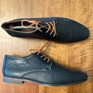 Rieker Men's Black Leather Shoes